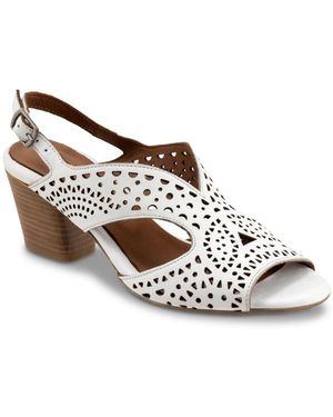 BUENO Caroline Sandal - White