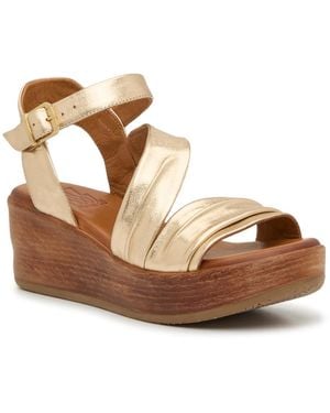 Miz Mooz Wynn Wedge Sandal - Brown