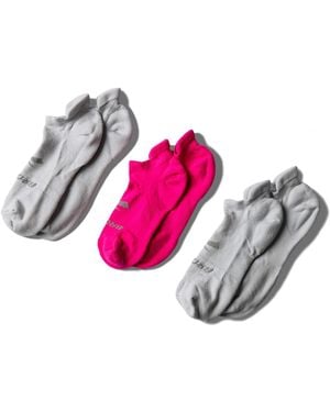 Brooks Runin No Show Socks 3 Pack - Pink