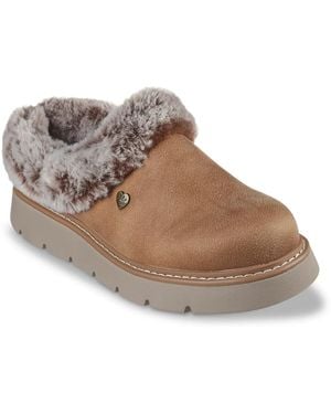 Skechers Bobs Keepsakes Lite Cozy Blend Slipper - Brown
