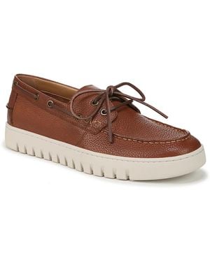 Vionic Uptown Boat Shoe - Brown