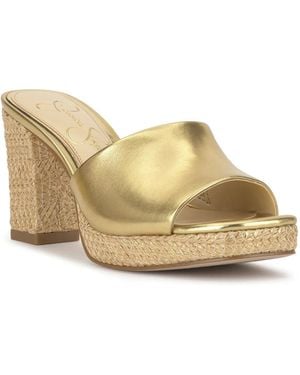 Jessica Simpson Elyzza Slide Sandal - Metallic