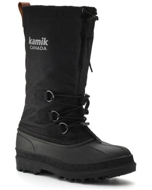 Kamik Canuck Waterproof Snow Boot - Black