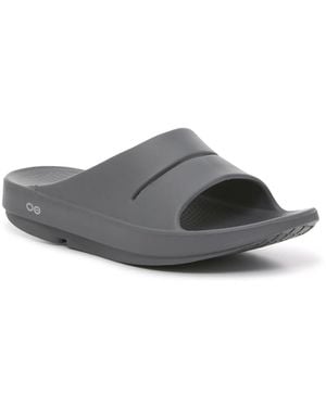 OOFOS Ooahh Slide Sandal - Black