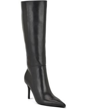 Nine West Gerty Wide Calf Boot - Black