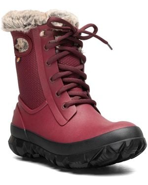 Bogs Arcata Dots Snow Boot - Red