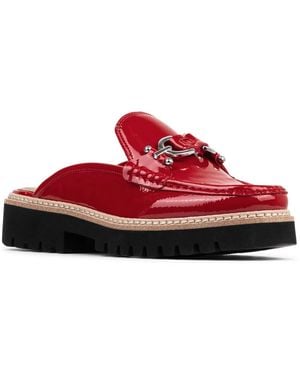 Donald J Pliner Hassie Platform Mule - Red