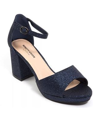 Ninety Union Jazzy Platform Sandal - Blue