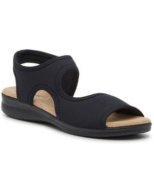 Flexus by Spring Step Marya Wedge Sandal - Blue