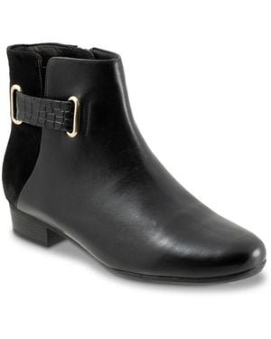 Trotters Maxwell Bootie - Black