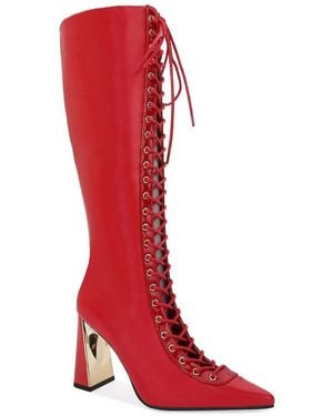 Ninety Union Feline Boot - Red