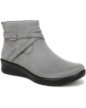 LifeStride Wide Width Gates Bootie - Gray