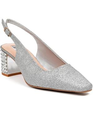 Lady Couture Natalie Pump - White