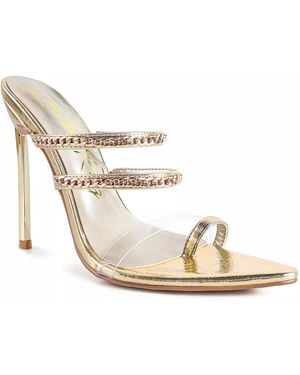 LONDON RAG Tickle Me Sandal - White