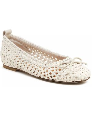Kelsi Dagger Brooklyn Frankie Ballet Flat - White