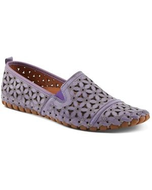 Spring Step Flowerflow Loafer - Blue