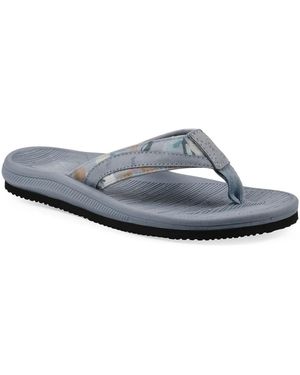 White Mountain Bays Flip Flop - Gray
