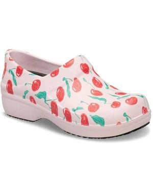 Crocs™ Neria Pro Ii Literide Work Clog - Red