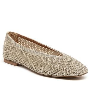 Kelsi Dagger Brooklyn Freya Flat - Metallic