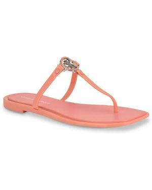 Calvin Klein Ellye Sandal - Red