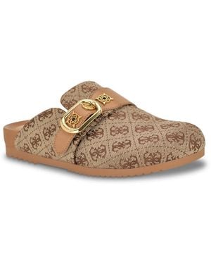 Guess Galavanta Clog - Brown