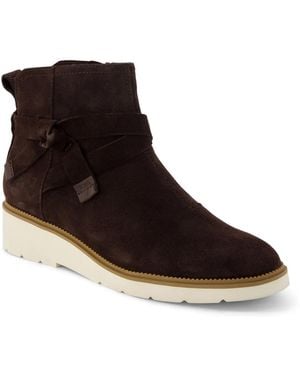 TOMS Marlow Wedge Bootie - Black