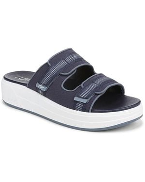 Ryka Viv Platform Sandal - Blue
