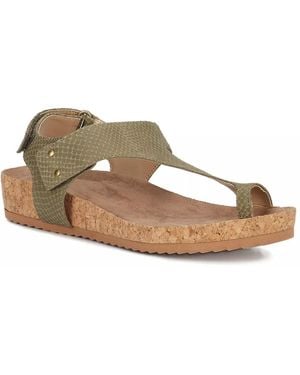 Ros Hommerson Preston Wedge Sandal - Brown
