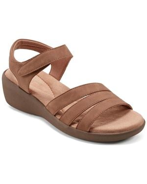 Easy Spirit Kenton Wedge Sandal - Brown