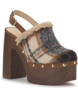 Jessica Simpson Cazea Platform Clog - Brown