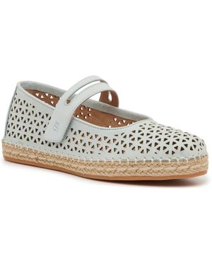 Gentle Souls Serenity Espadrille Mary Jane Flat - White