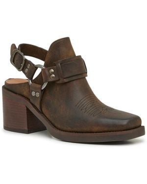 Frye & Co. Tessy Harness Mule - Brown