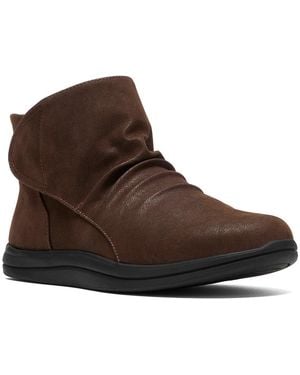 Clarks Cloudsteppers Breeze Faye Bootie - Brown