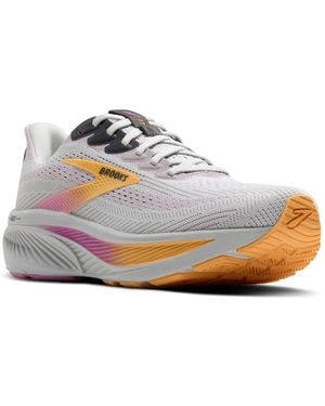 Brooks Wide Width Ghost 17 Running Shoe - White