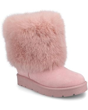 Journee Collection Shanay Bootie - Pink