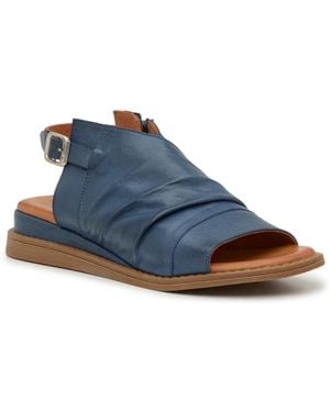 Miz Mooz Cohen Wedge Sandal - Blue