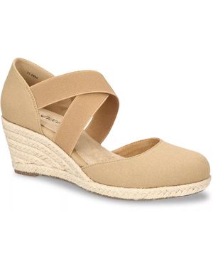 Easy Street Pari Espadrille Pump - Black