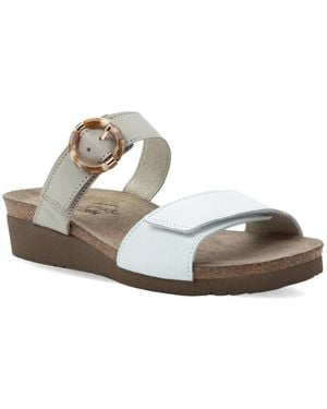 Naot Anabel Wedge Sandal - Metallic