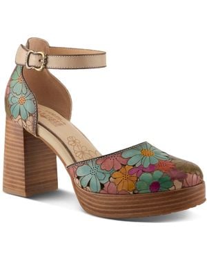 L'ARTISTE Courtney Platform Pump - Multicolor