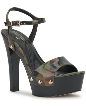 Jessica Simpson Calenta Platform Sandal - Black