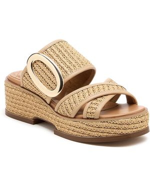 Kelsi Dagger Brooklyn Nina Wedge Sandal - Metallic