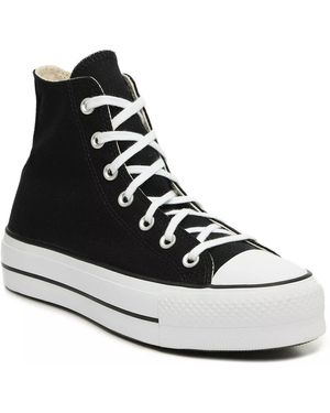 Converse Chuck Taylor All Star Hightop Platform Sneaker - Black