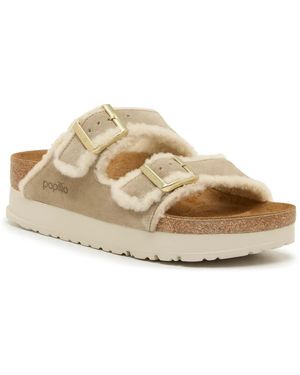 Birkenstock Papillio By Arizona Platform Slide Sandal - Gray