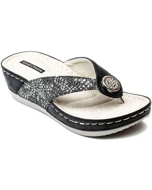 Good Choice Dafni Wedge Sandal - Black