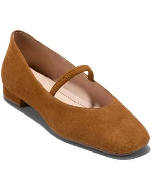 Cole Haan Valinda Mary Jane Flat - Brown