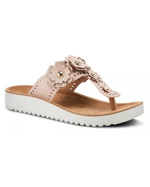 Flexus by Spring Step Bayview Wedge Sandal - Pink