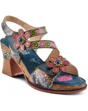 L'ARTISTE Hayride Sandal - Blue
