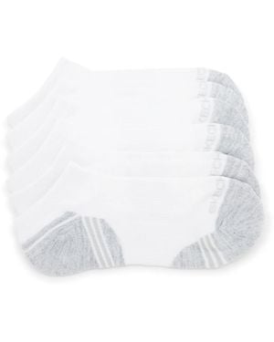 Skechers Active Noshow Socks 6 Pack - White