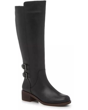 Lucky Brand Izbella Riding Boot - Black