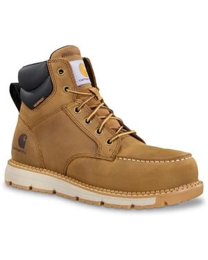 Carhartt Millbrook Nano Toe Waterproof Work Boot - Brown